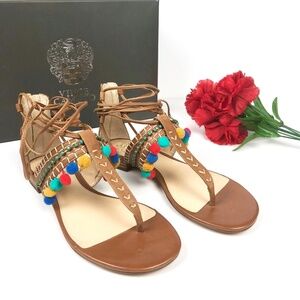 Vince Camino Balisa Pom Pom Sandals